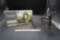 Better Homes & Gardens Garden Hose Post & Decorative Metal Trike