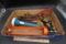 Caulk Gun, Flashlight, Scissors, Wrenches & Screwdriver