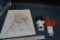 Native American Drawing & 2 Dolls