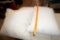 2 Throw Pillows & Regular Pillow