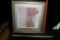 Framed Woman Art Picture