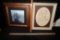 2 Framed Pictures - Countryside & Mother W/ Baby