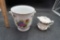 Flower Planter & Creamer