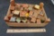 Wooden Letter Blocks In Wooden Box