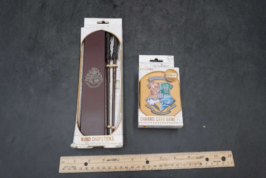 Harry Potter Wand Chopsticks & Charms Card Game