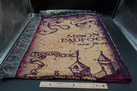 The Marauder'S Map Blanket
