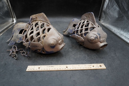 2 - Heavy Hanging Koi Fish