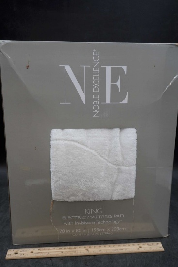 Noble Excellence King Electric Mattress Pad