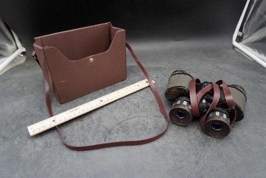 Focal Quick Focus Binoculars & Brown Hard Case