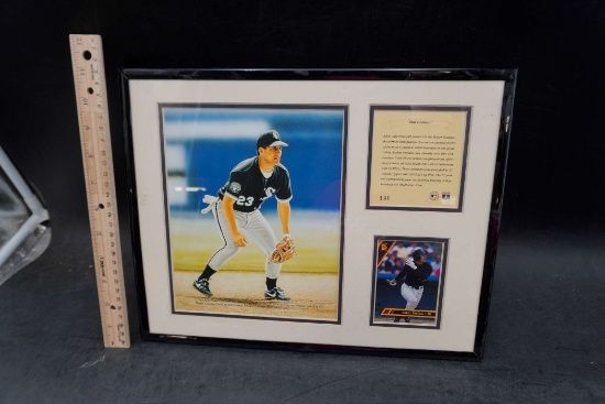 Robin Ventura "Hot Corner" Framed Pictures & Information