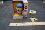 Harry Potter Albus Dumbledore Figurine & Dobby Keychain
