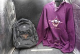 Windsor Backpack & South Dakota Sweatshirt (Size Xlarge)