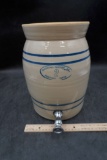 Marshall Pottery - Marshall, Texas 2 Gallon Crock Beverage Dispenser W/ Lid