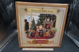 Grandeur Noel Porcelain Santa Scene