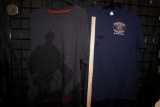2 - T-Shirts (U.S. Army Size Xl & Deadwood Size Large)