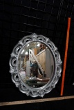 Silver Color Framed Mirror
