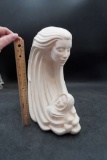 Woman Sculpture W/ Baby