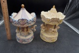 2 - Carousels (Blue & Cream)
