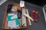 Gloves, 3 Hole Punch, Sheathes, Bbq Tools