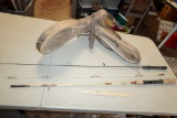Fishing Rods (Shakespeare, Quantum & Wooden?