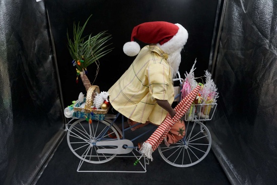 Tropical Bicycle Santa
