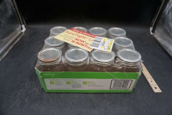 12 - Ball Pint Canning Jars