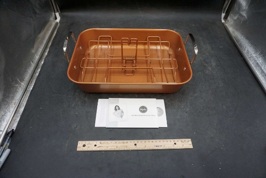 Ayesha Copper Roasting Pan