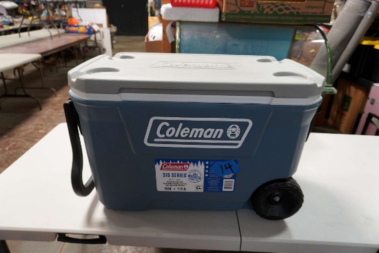 Coleman 316 Series Wheeled Cooler (62 Qt)
