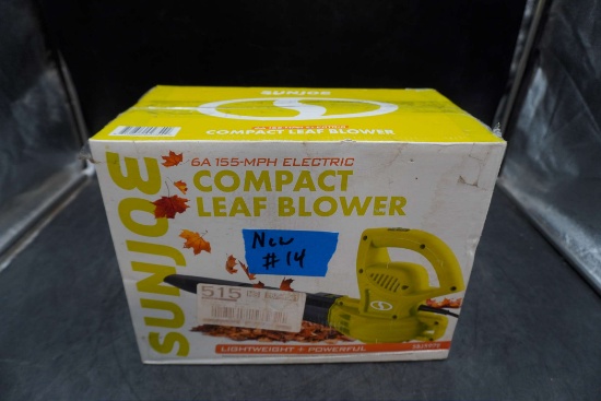Sun Joe Compact Leaf Blower (New)