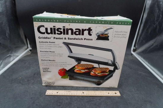 Cuisinart Griddler Panini & Sandwich Press