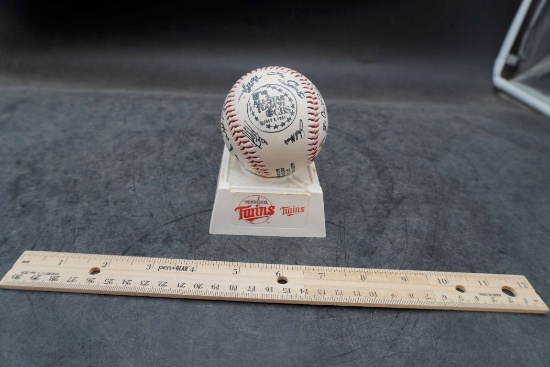 91 All-Star Team Minnesota Twins Signed Baseball
