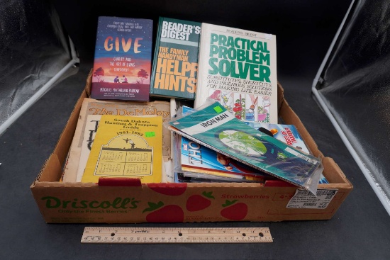 Assorted Books, Comic Books & Literature