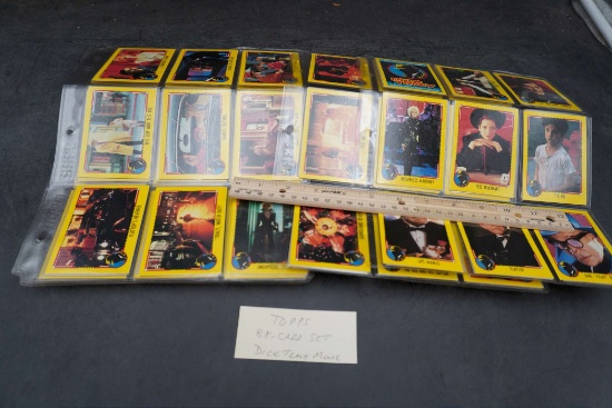 Topps 88 Card Set - Dick Tracy Movie