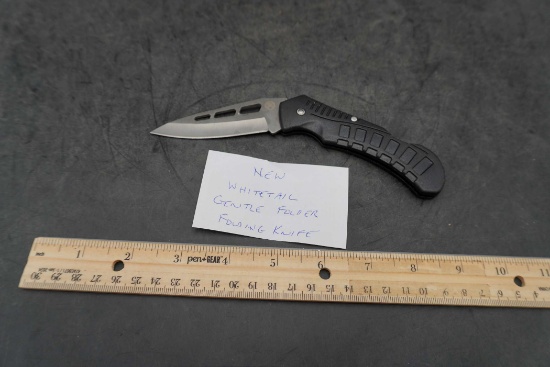 New Whitetail Gentle Folder Folding Knife