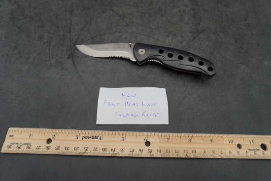 New Frost Heat Wave Folding Knife