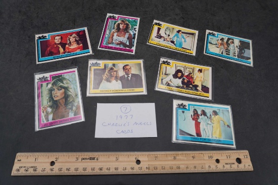 7 - 1977 Charlie'S Angels Cards