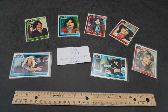 7 - 1977 Charlie'S Angels Cards