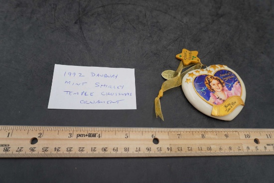 1992 Danbury Mint Shirley Temple Christmas Ornament