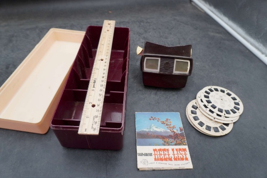 View-Master Viewer, Reels & Storage Box