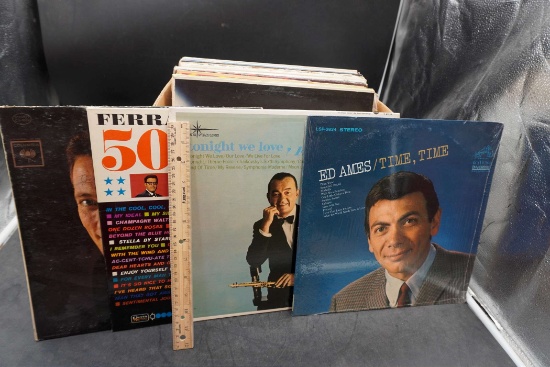Box Of Assorted Records