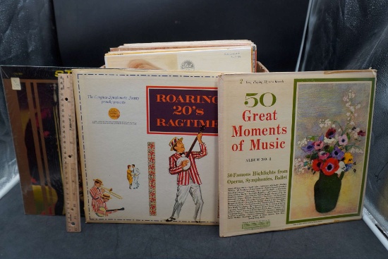 Box Of Assorted Records