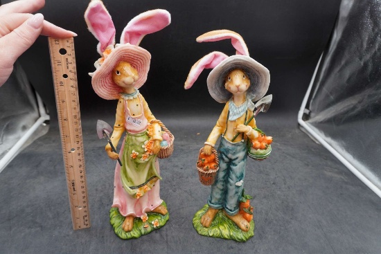 2 - Rabbit Figurines