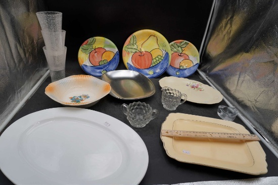 Platter, Cups, Bowl, Trays, Fruit Bowls, Sugar & Cream
