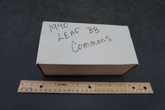 1990 Leaf Baseball Commons Cards