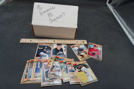1996 Bowman Baseball Commons Cards