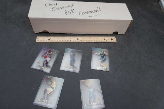 Flair Showcase Basketball Commons Cards