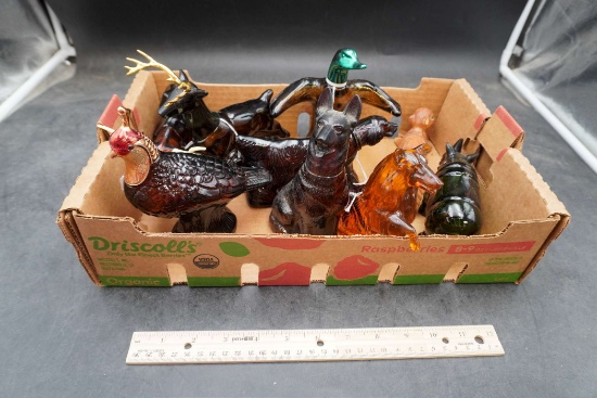 Avon Animal Aftershave Decanters