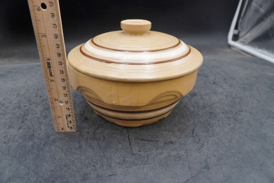 Stone Ovenware Bowl W/ Lid #7 (U.S.A.)
