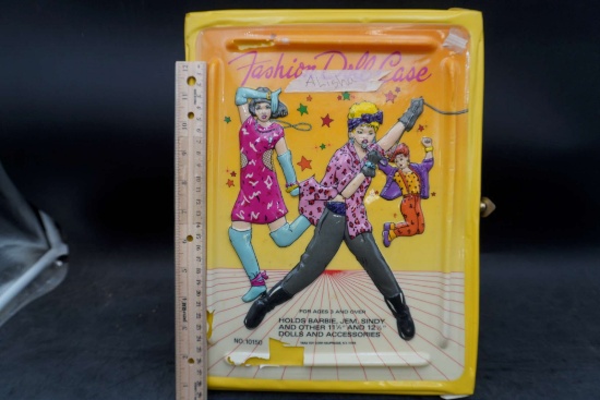 Fashion Doll Case W/ Dolls & Accessories Inside