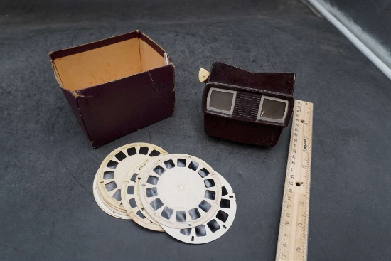 View-Master Viewer, Box & Reels